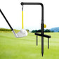 MELE LINKS Golf Swing Trainer Golf Training Aid Durable Metal Practice Golf Swing Training Aid Golf Swing Trainers Golf Practice Equipment Golf Accessories for Gift Golf Gifts for Men (Yellow)