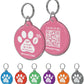 Smart NFC & QR Pet ID Tag - Scan for Info Dog Cat Tag